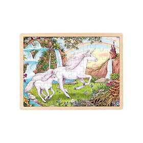 Goki Unicorn Puzzle (57366) Trä