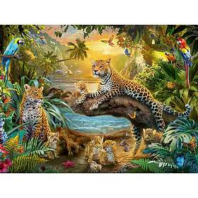 Ravensburger Leopard Family In The Jungle 1500p