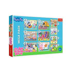 Trefl Puzzle Peppa Pig Meet Peppa Pig (10in1) Golv