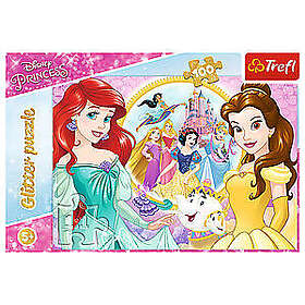 Trefl Puzzle Princess Glitter Memories of Bella and Ariel (100 pieces) Golv