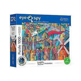 Trefl Puzzle Unlimited Fit EYE-SPY SNEAKY PEAKERS: Amsterdam The Netherlands (10