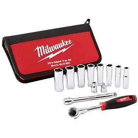 Milwaukee 541069 Hylsnyckelsats 12 delar