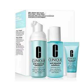 Clinique Anti-Blemish Solutions™ Mini Kits Presentförpackning (för problematisk hud) 3 st. female