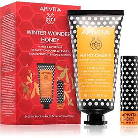 Apivita Hand Care Winter Wonders Honey julklappsset (Bio-Eco Product, 100% Natural Derived Ingredients) female