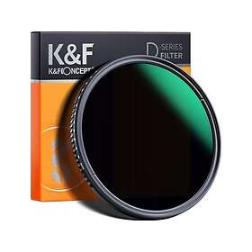 K&F Concept Filter Full Grå Justerbar Nd3-Nd1000 77Mm 77 Mm /Kf01.1837