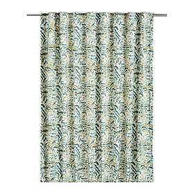 Svanefors Bertie gardin Turkos 135 x 280 cm (2-pack)