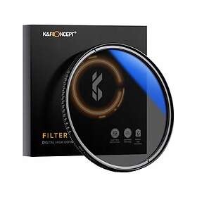 K&F Concept Cpl Polarisationsfilter Hd Mc Slim C 62Mm