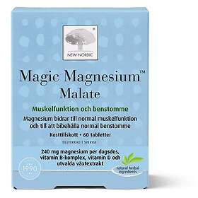 New Nordic Magic Magnesium Malate 60 tabletter