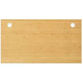 vidaXL Bordsskiva 110x60x4 cm bambu