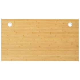 vidaXL Bordsskiva 110x60x1,5 cm bambu