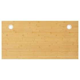 vidaXL Bordsskiva 80x40x1,5 cm bambu