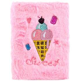 Adlibris Anteckningsbok A5 Fluffig Icecream Suntoy