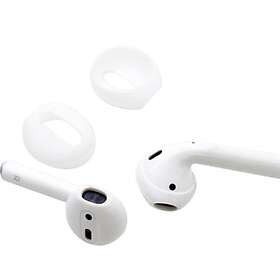 INF Öronskydd i silikon för AirPods 1/2 generation Vit