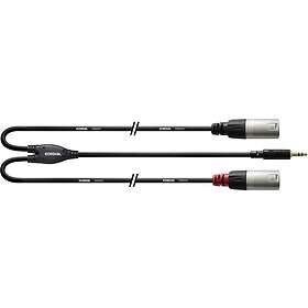 Cordial CFY 1,5 WMM-LONG Audio Adapterkabel [1x