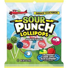 Sour Punch Lollipops 85g