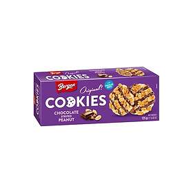 Bergen Chocolate Striped Peanut Cookies 125g