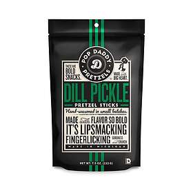 Pop Daddy Pretzel Sticks Dill Pickle 212g