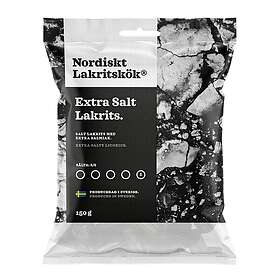 Nordiskt Lakritskök Extra Salt Lakrits 150g