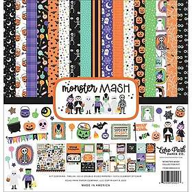 Echo Park Paper Pad Monster Mash 12x12 Tum 12 ark