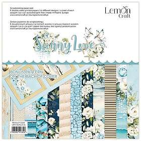 Lemon Craft Paper Pad 12x12 Sunny Love