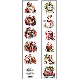 Alchemy of Art Cut out Strip Happy Christmas