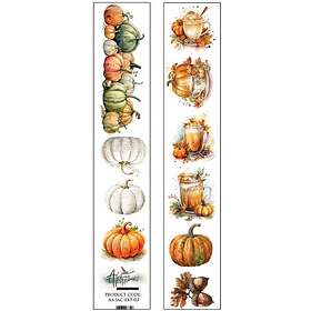 Alchemy of Art Cut out Strip Autumn Pumpkins