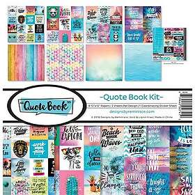 Creativ Paper Pad Reminisce Pack Quote Book 12x12 Tum