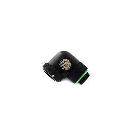 Bitspower Matt Black Enhance Rotary G1/4" 90-Degree Multi-Link Adapter For OD 12MM