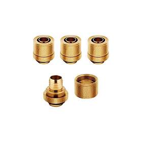 Corsair Hydro X Series XF Compression Fitting Kølevæske system tilpasning 4-pack Guld