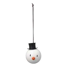 Hoptimist Snowman Ornament Hoptimist 2 st - 5,2x5,8x6,8cm