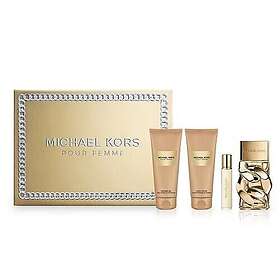 Michael Kors Pour Femme Parfymset (100ml edp, 10ml edp, 100ml duschgel, 100ml parfymerad kroppslotion)