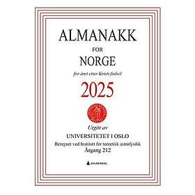 Almanakk for Norge 2025 for året etter Kristi fødsel