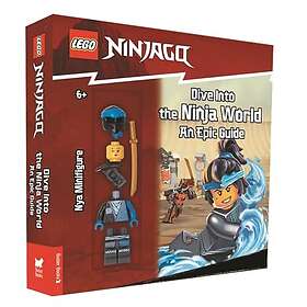 LEGO NINJAGO : Dive Into the Ninja World: An Epic Guide (with Nya minifigure)