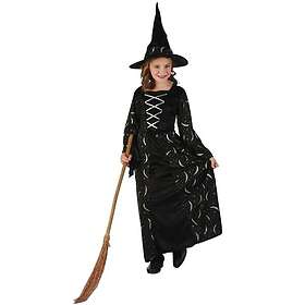 Utklädning Halloween Midnight Witch Storlek 140-150 cm