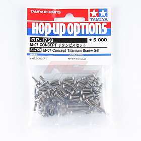 Tamiya TAM-54758 Titanium Screw Set M-07