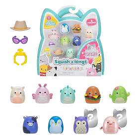 Squishmallows Squish-a-longs 8-Pack, Maribel & Friends