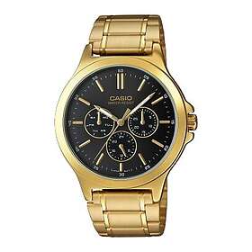 Casio MTP-V300G-1AUDF Classic Svart/Gulguldtonat stål Ø41.5 mm