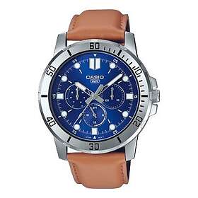 Casio MTP-VD300L-2EUDF Classic Blå/Läder Ø45 mm