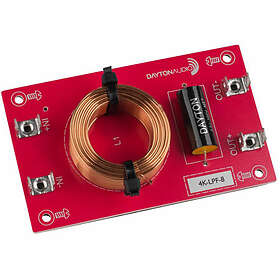 Dayton Audio 4k-LPF-8, 4000Hz lågpassfilter 12dB/okt 8ohm