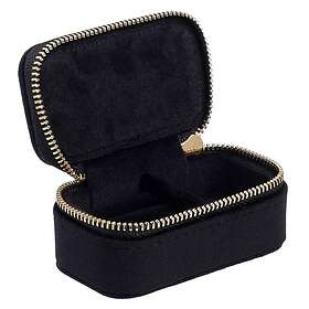 Dark Velvet Jewellery Box Micro Black