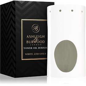 Ashleigh & Burwood London White and Gold keramisk aromlampa