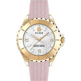 Philipp Plein PWPOA0224 Rock Couture Silverfärgad/Gummi Ø38 mm