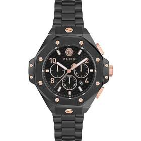 Philipp Plein PWPRA0424 Chrono Royal Svart/Stål Ø46 mm