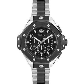 Philipp Plein PWPRA0224 Chrono Royal Svart/Stål Ø46 mm