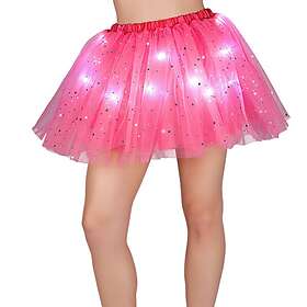 Tyllkjol LED Rosa One size