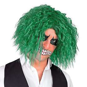 Galen Joker Grön Peruk One size