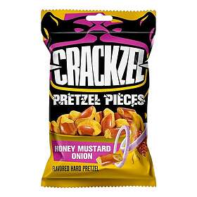 Crackzel Pretzel Honey Mustard and Onion 85 gram