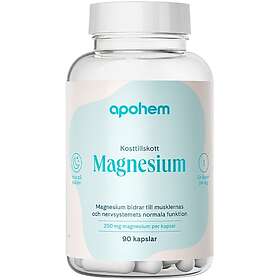 Apohem Magnesium 250 mg 90 kapslar