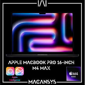 Apple MacBook Pro 16" (2024) (EN) - M4 Max 14C CPU 32C GPU 36GB RAM 1TB SSD
