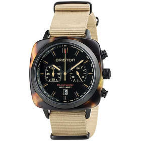 Briston 18142-PBAM-TSS-5-NK Clubmaster Svart/Textil